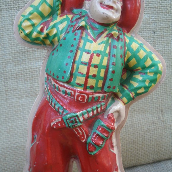 Vintage Round-up Tex Whirling Cowboy Celluloid Wind-up Toy - Picture 10 of 16